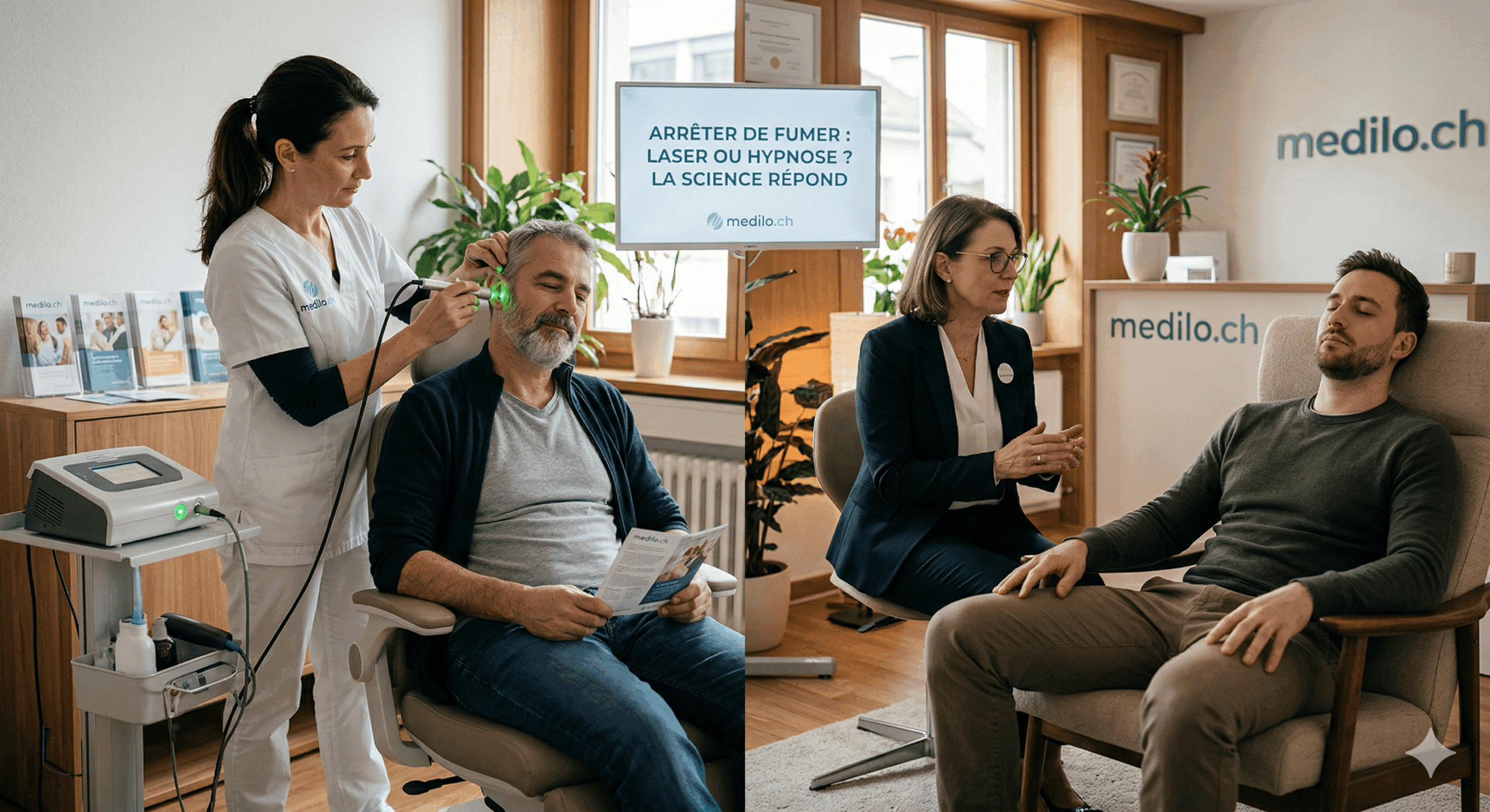 Arrêter de fumer, laser ou hypnose