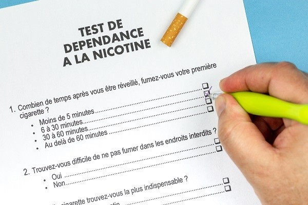 Test de dépendance à la nicotine