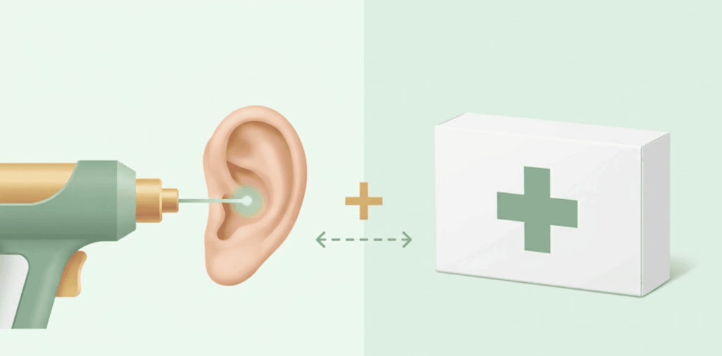Laser auriculaire et varénicline (Champix) : peut-on les combiner ?